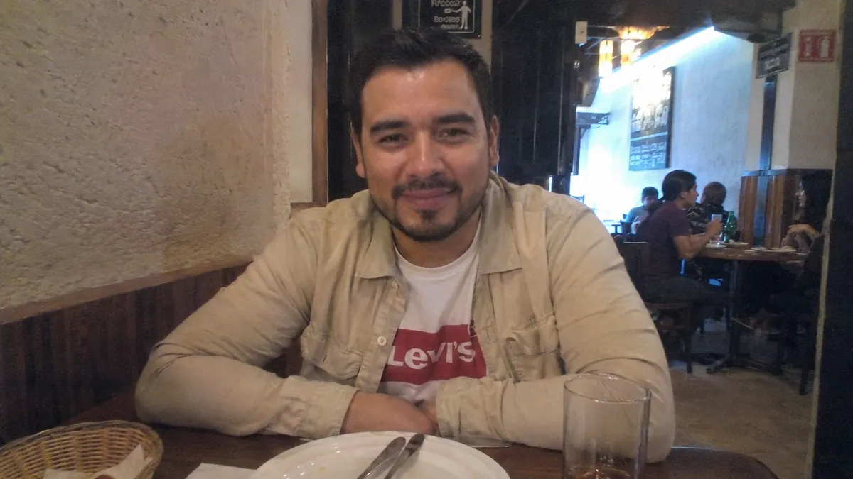 Diego Castillo Ruiz, asistente de producción de El Universal, 31 años, del archivo personal.